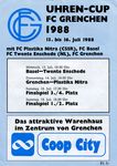 13.07.1988: Uhrencup