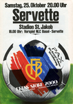 25.10.1980: FC Basel - Servette