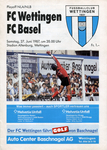 27.06.1987: FC Wettingen - FC Basel