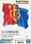 13.05.1989: FC Basel - CS Chênois