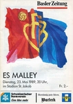 23.05.1989: FC Basel - ES Malley