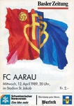12.04.1989: FC Basel - FC Aarau