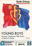 03.09.1988: FC Basel - Young Boys
