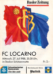 27.07.1988: FC Basel - FC Locarno