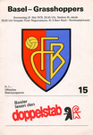 31.05.1979: FC Basel - Grasshoppers